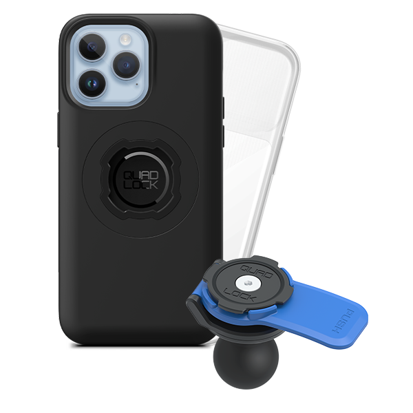1" Ball Adaptor Motorcycle Kits - iPhone
